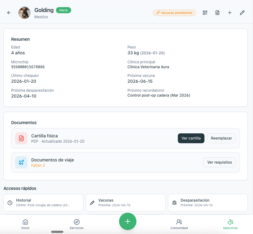Aura PetHub Platform for Pet Owners